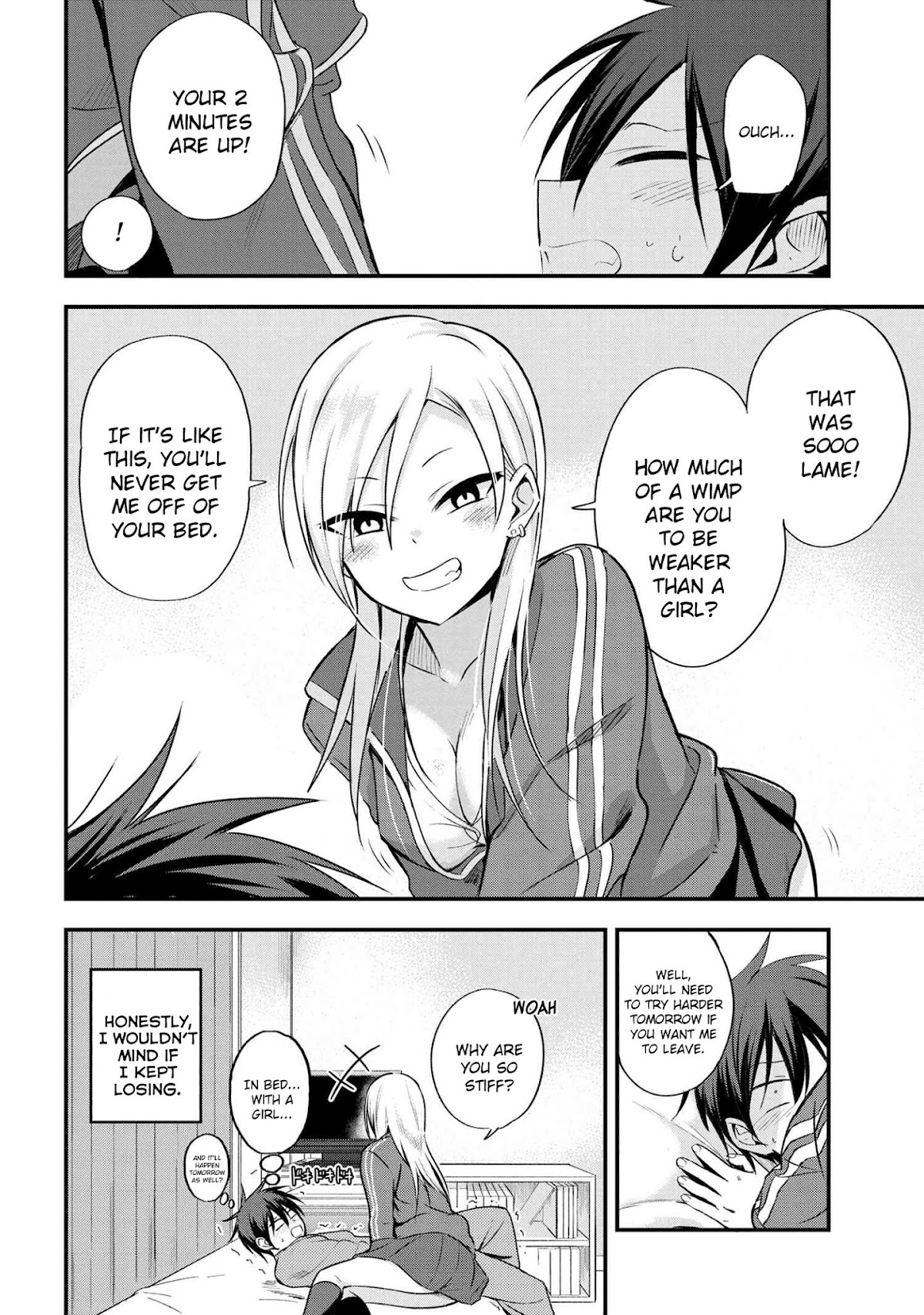 Please Go Home, Akutsu-san! Chapter 3 page 4 - Chapter 3