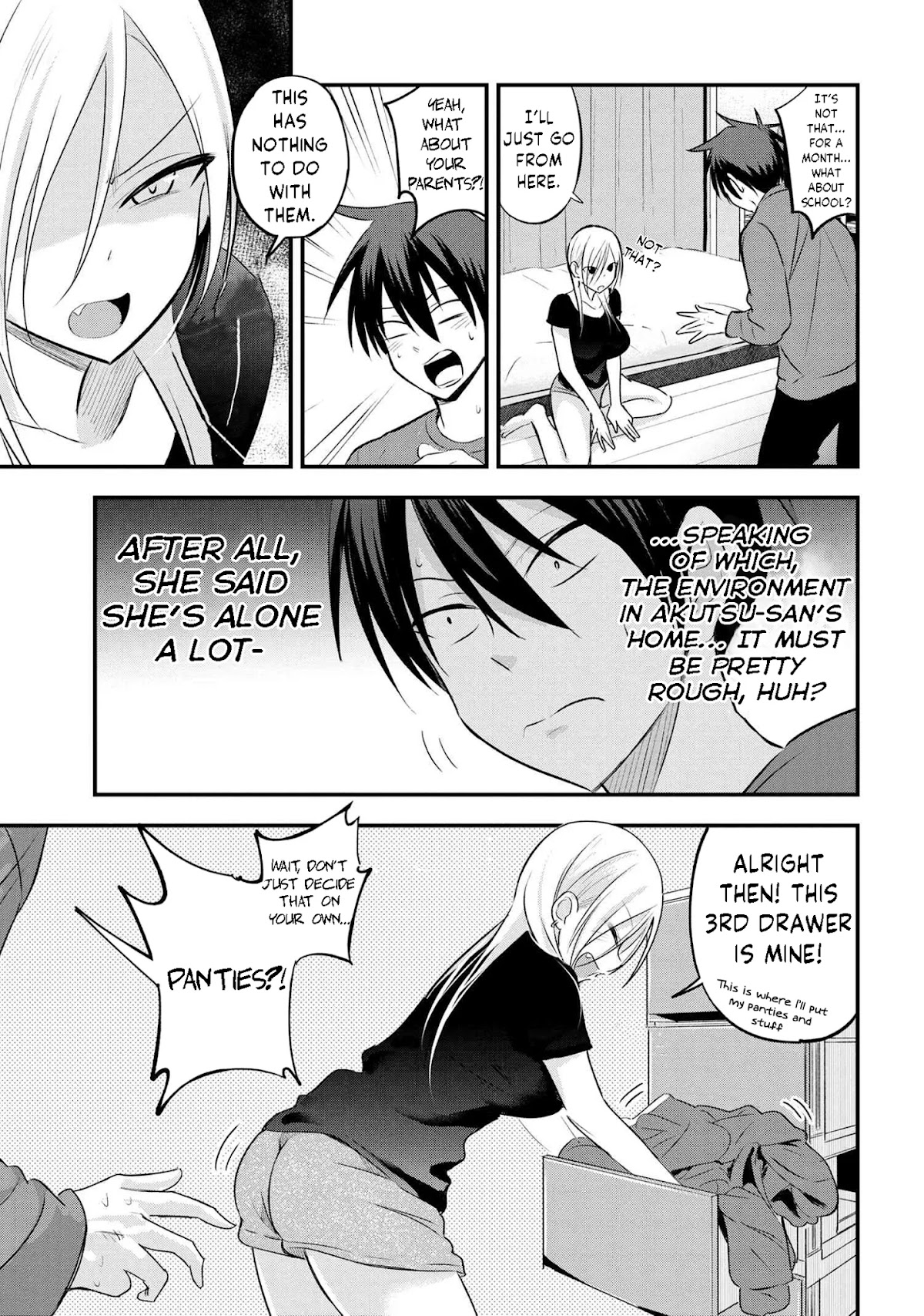 Please Go Home, Akutsu-san! Chapter 31 page 4 - Chapter 31