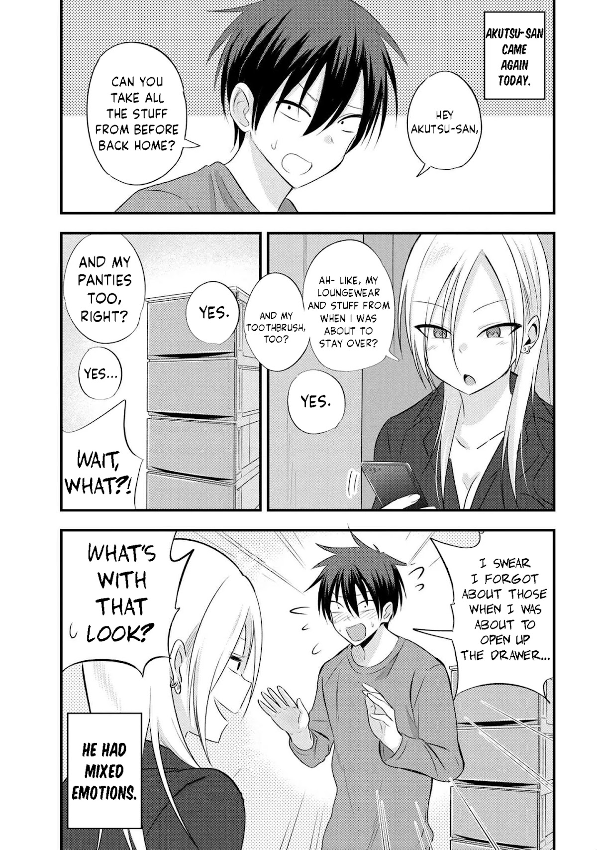 Please Go Home, Akutsu-san! Chapter 32 page 2 - Chapter 32