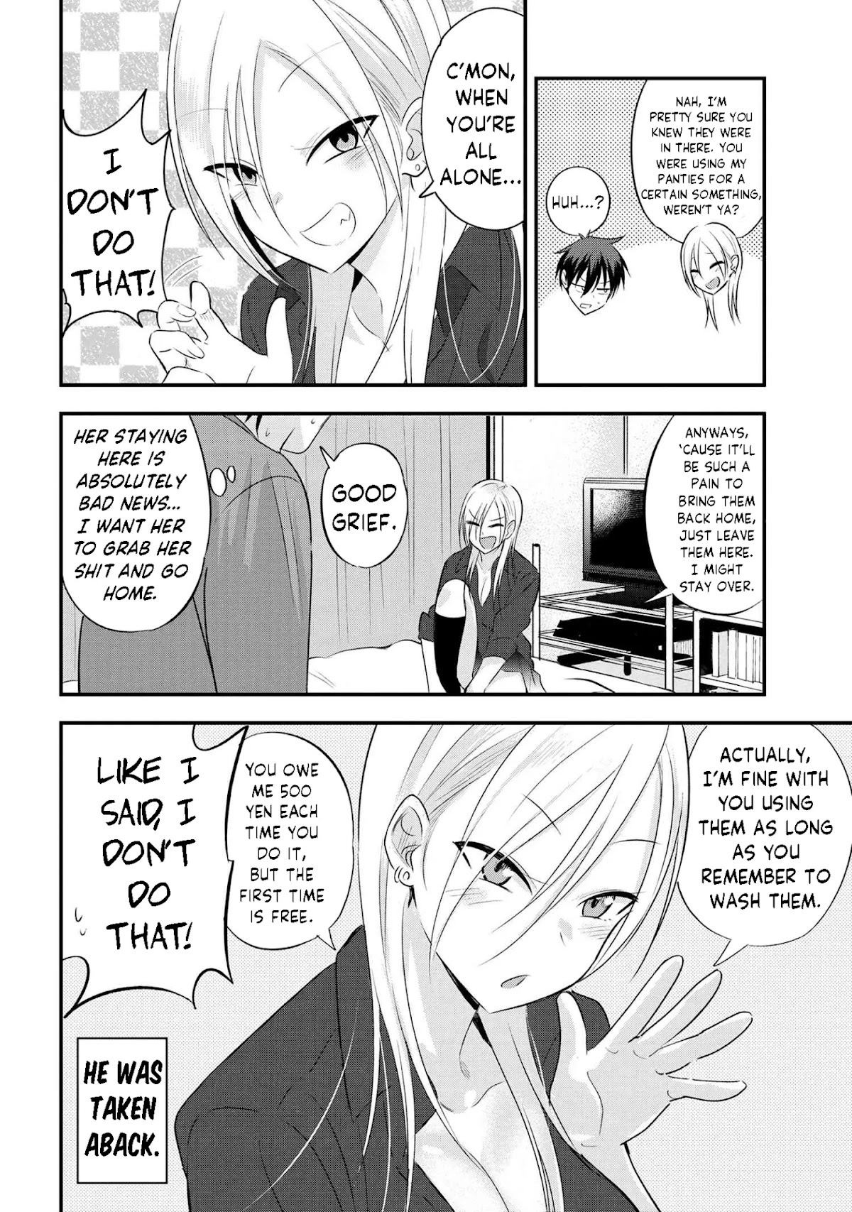 Please Go Home, Akutsu-san! Chapter 32 page 3 - Chapter 32