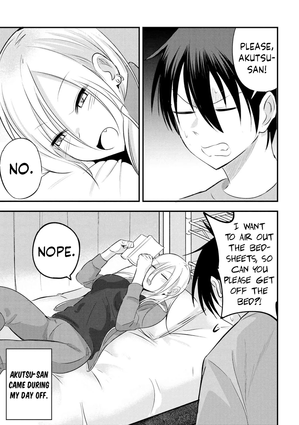 Please Go Home, Akutsu-san! Chapter 33 page 2 - Chapter 33