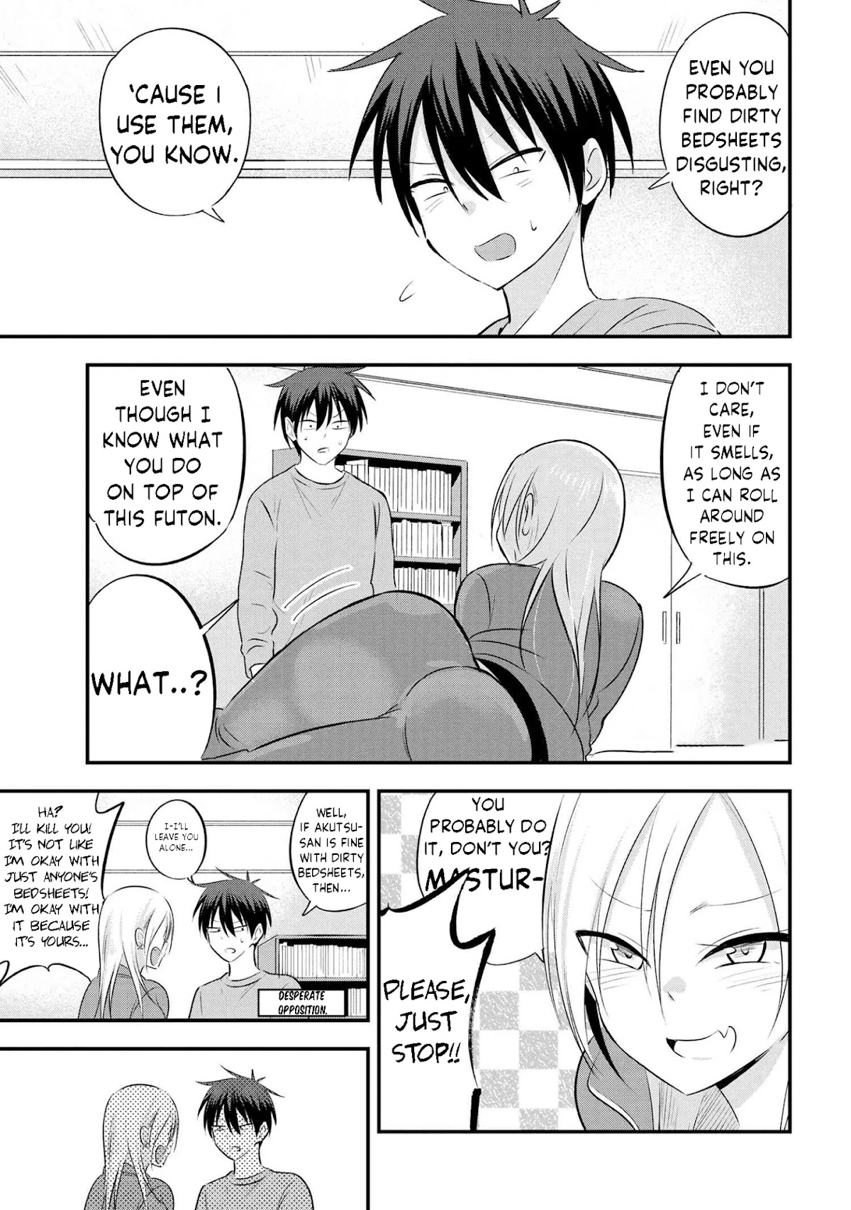 Please Go Home, Akutsu-san! Chapter 33 page 4 - Chapter 33