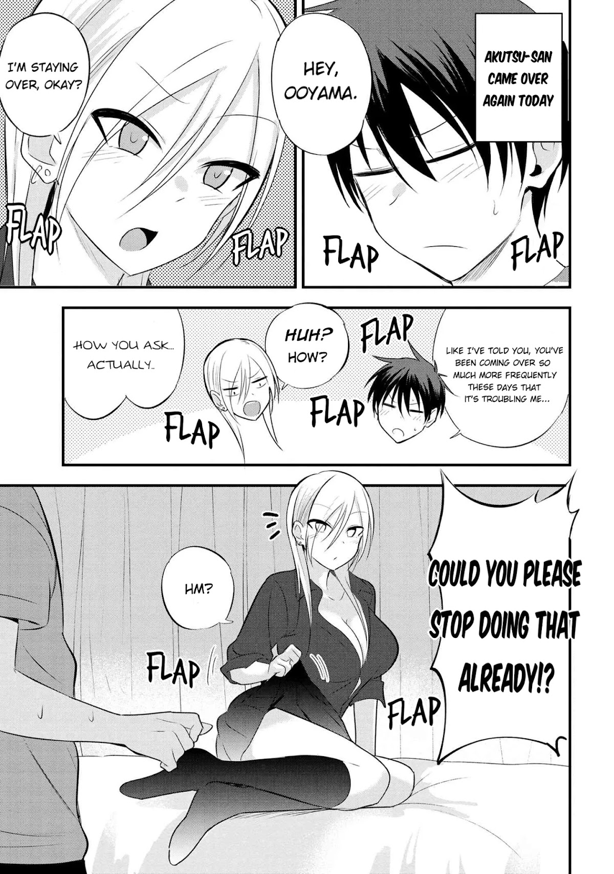 Please Go Home, Akutsu-san! Chapter 36 page 1 - Chapter 36