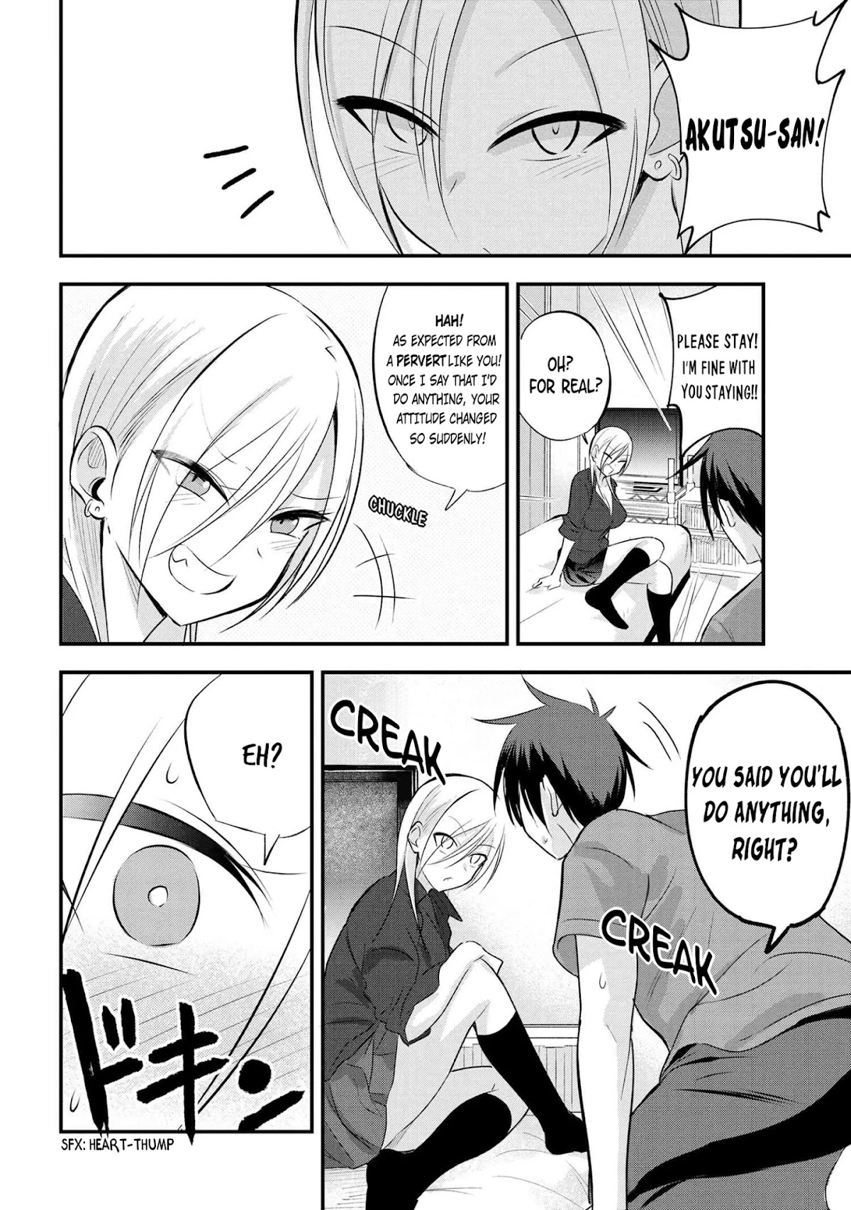 Please Go Home, Akutsu-san! Chapter 36 page 4 - Chapter 36
