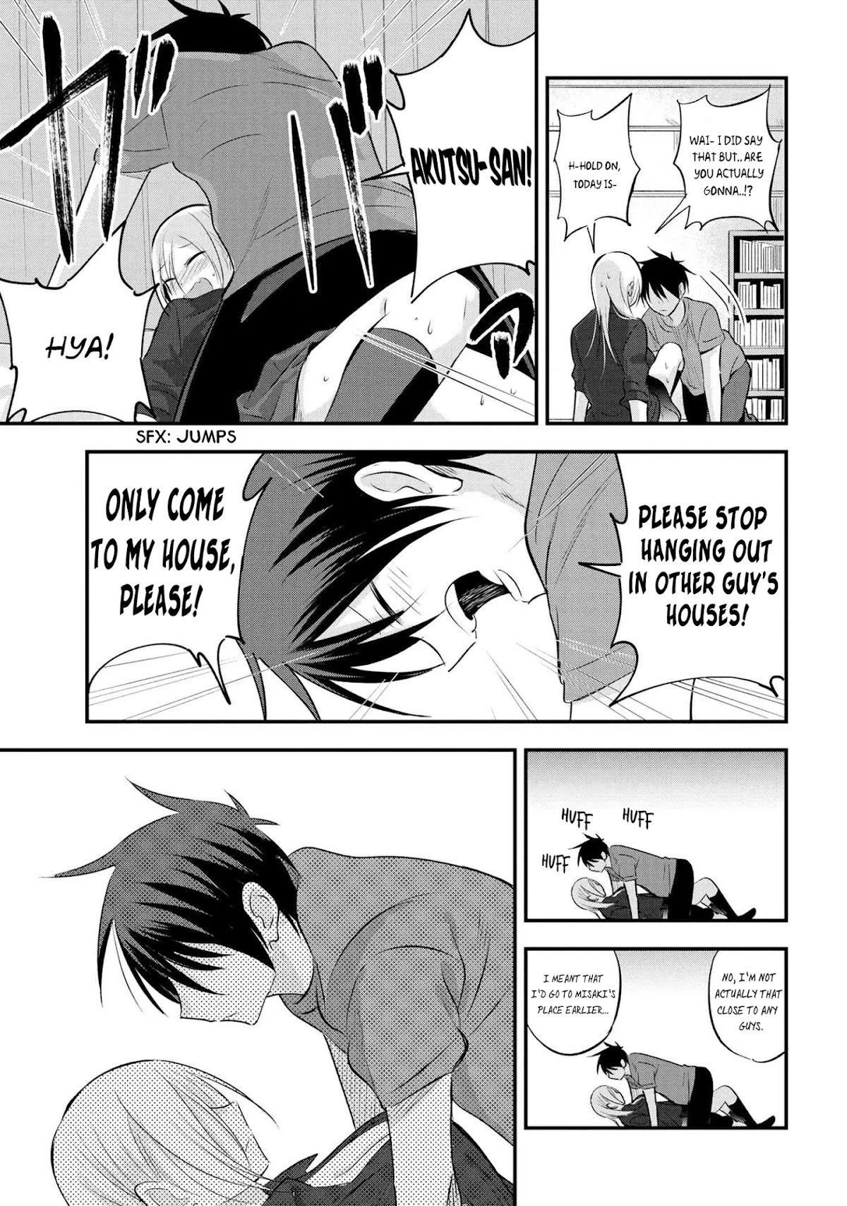 Please Go Home, Akutsu-san! Chapter 36 page 5 - Chapter 36