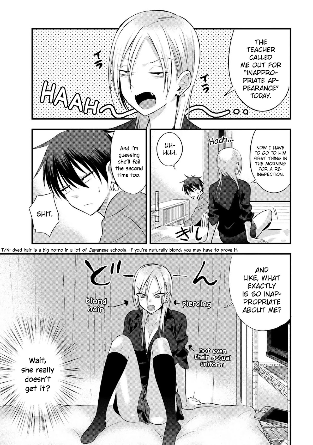 Please Go Home, Akutsu-san! Chapter 38 page 1 - Chapter 38