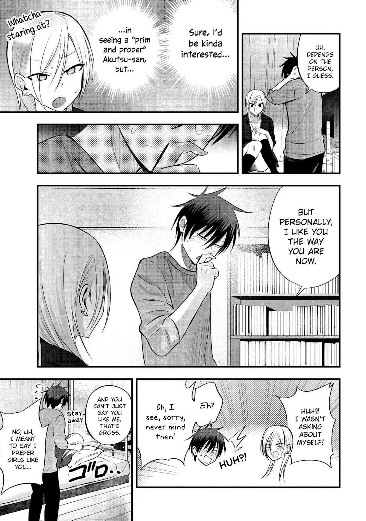 Please Go Home, Akutsu-san! Chapter 38 page 3 - Chapter 38