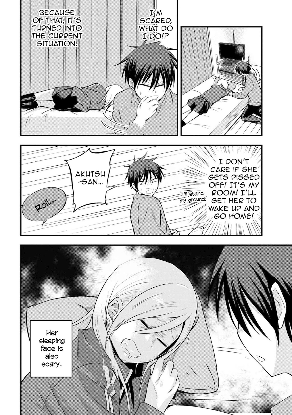 Please Go Home, Akutsu-san! Chapter 4 page 3 - Chapter 4