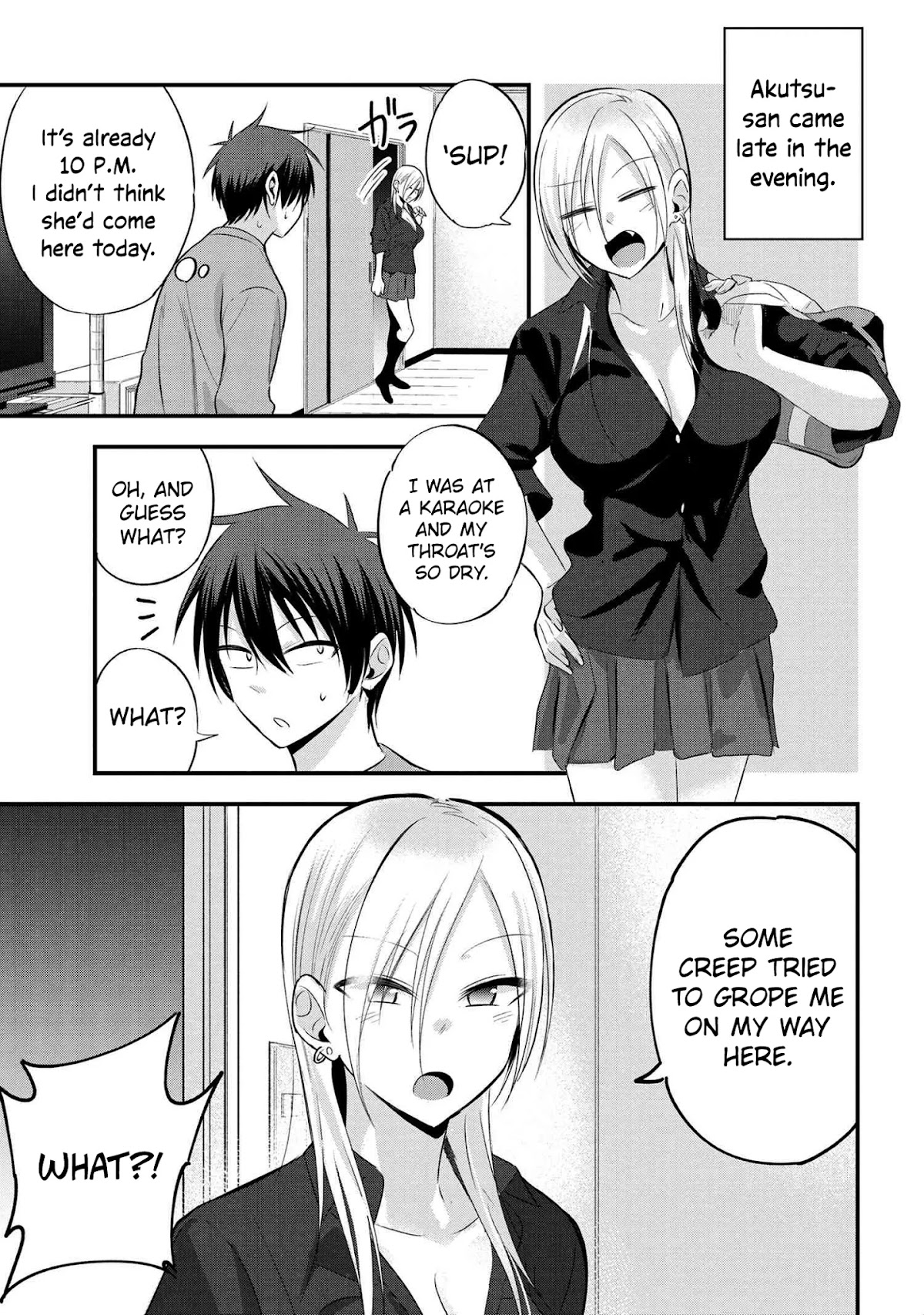 Please Go Home, Akutsu-san! Chapter 40 page 1 - Chapter 40