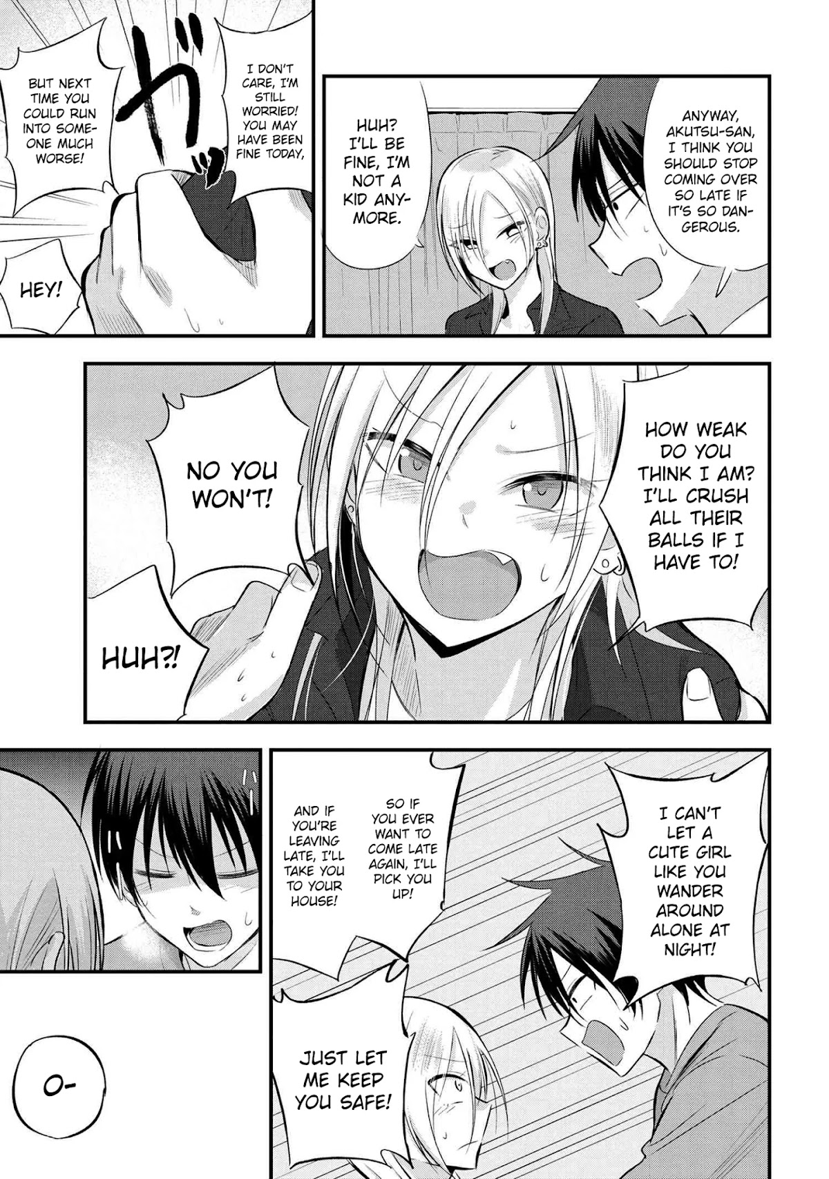 Please Go Home, Akutsu-san! Chapter 40 page 3 - Chapter 40