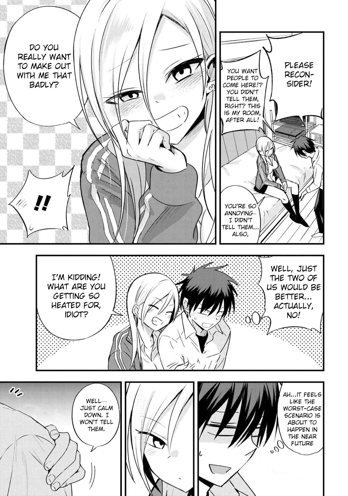 Please Go Home, Akutsu-san! Chapter 5 page 4 - Chapter 5