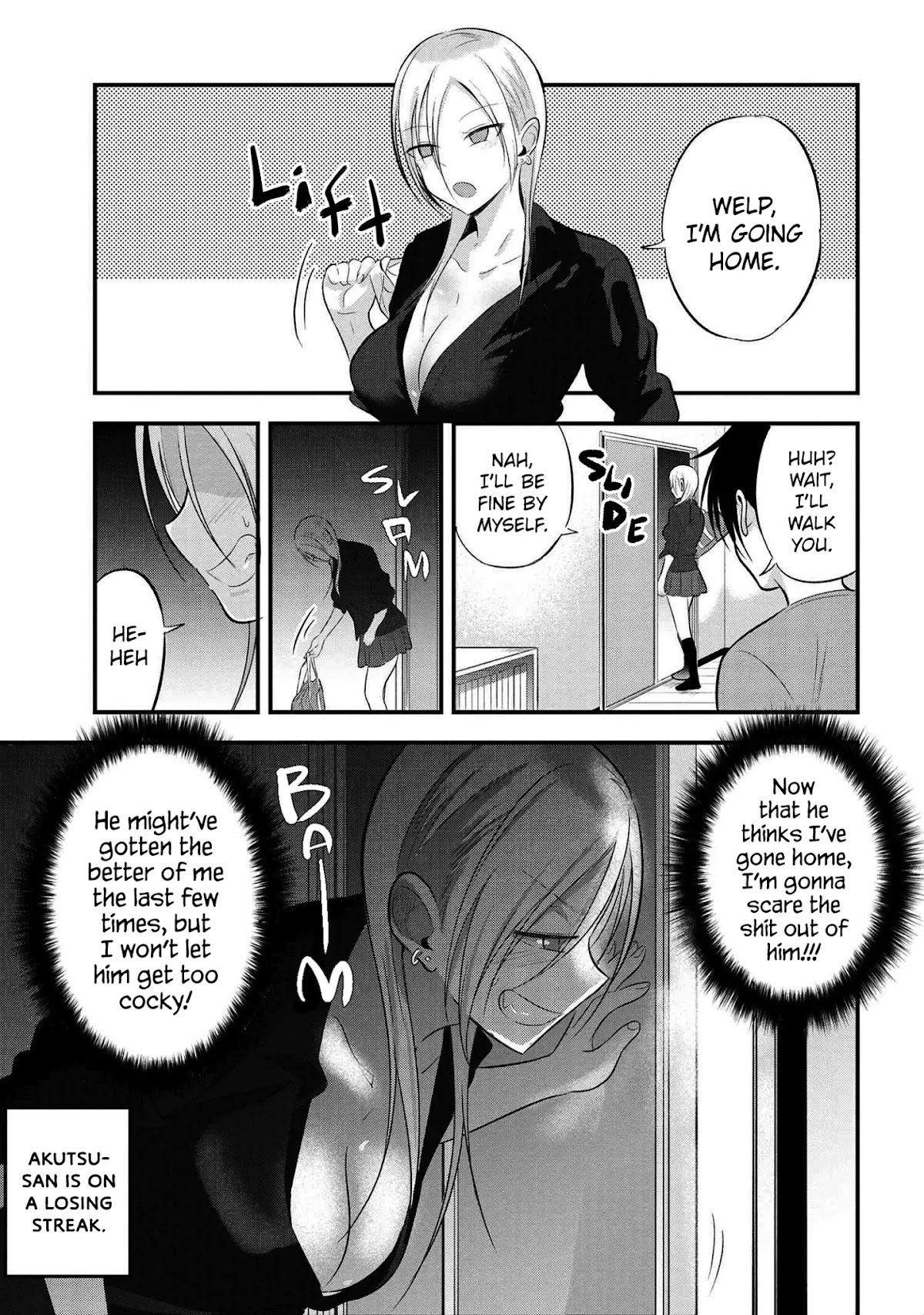 Please Go Home, Akutsu-san! Chapter 57 page 1 - Chapter 57