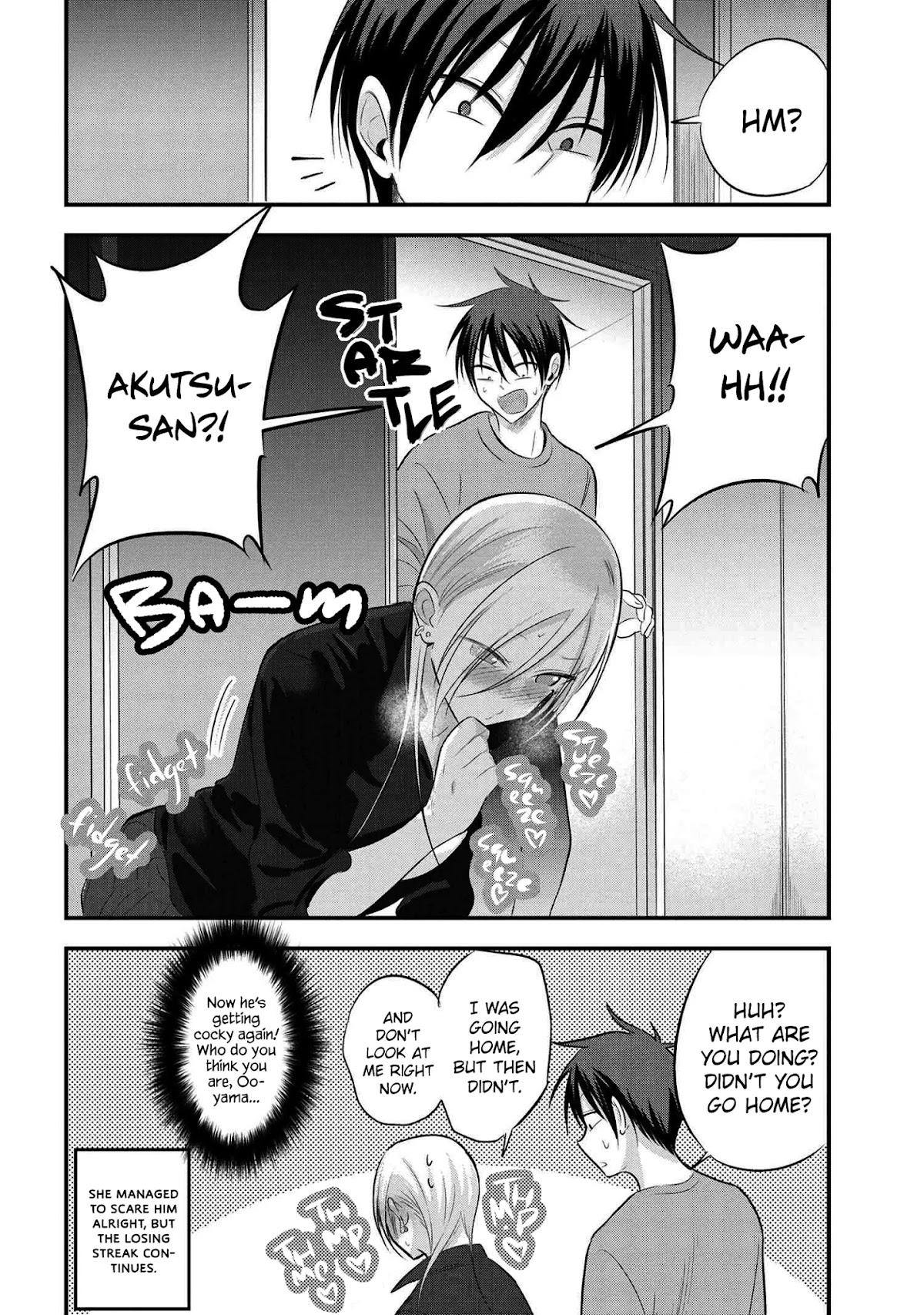 Please Go Home, Akutsu-san! Chapter 57 page 4 - Chapter 57