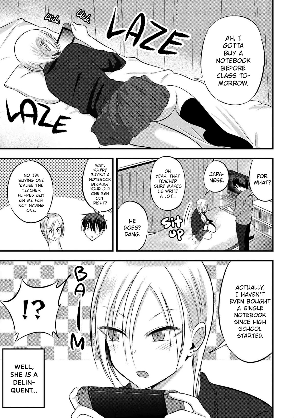 Please Go Home, Akutsu-san! Chapter 58 page 1 - Chapter 58