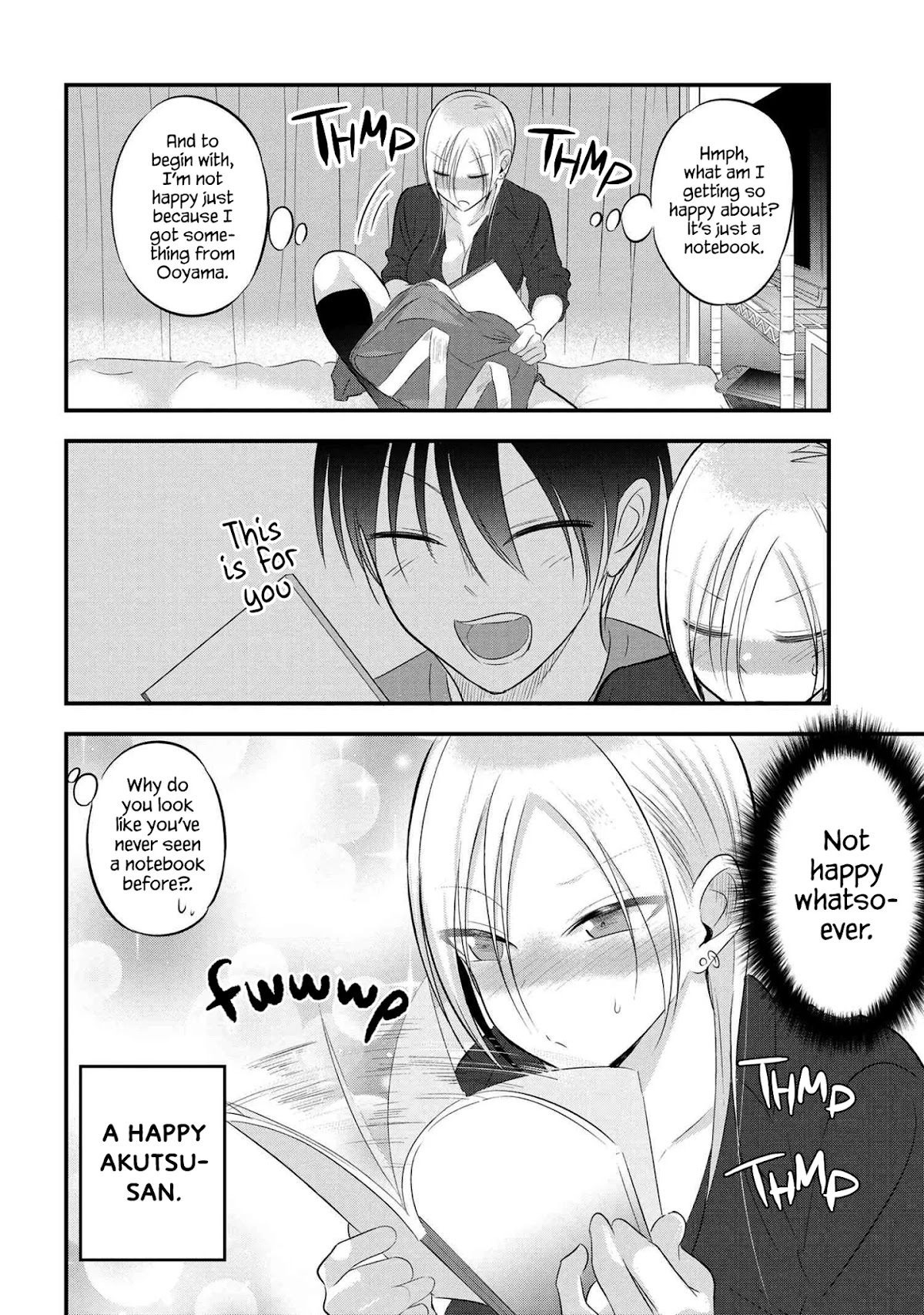 Please Go Home, Akutsu-san! Chapter 58 page 4 - Chapter 58