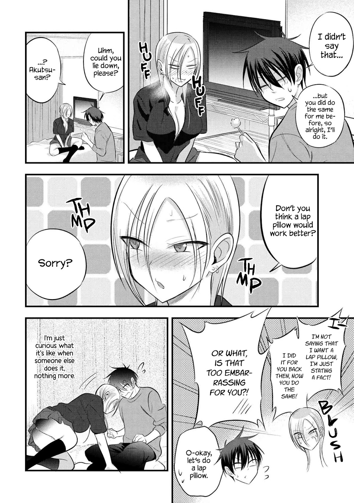 Please Go Home, Akutsu-san! Chapter 61 page 4 - Chapter 61