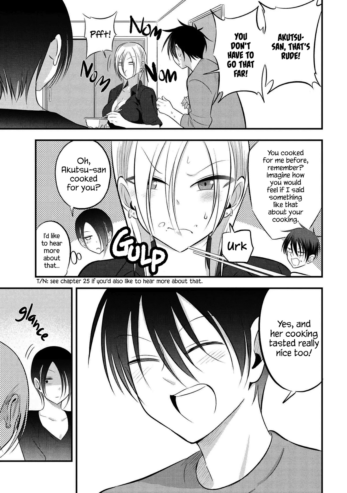 Please Go Home, Akutsu-san! Chapter 62 page 3 - Chapter 62