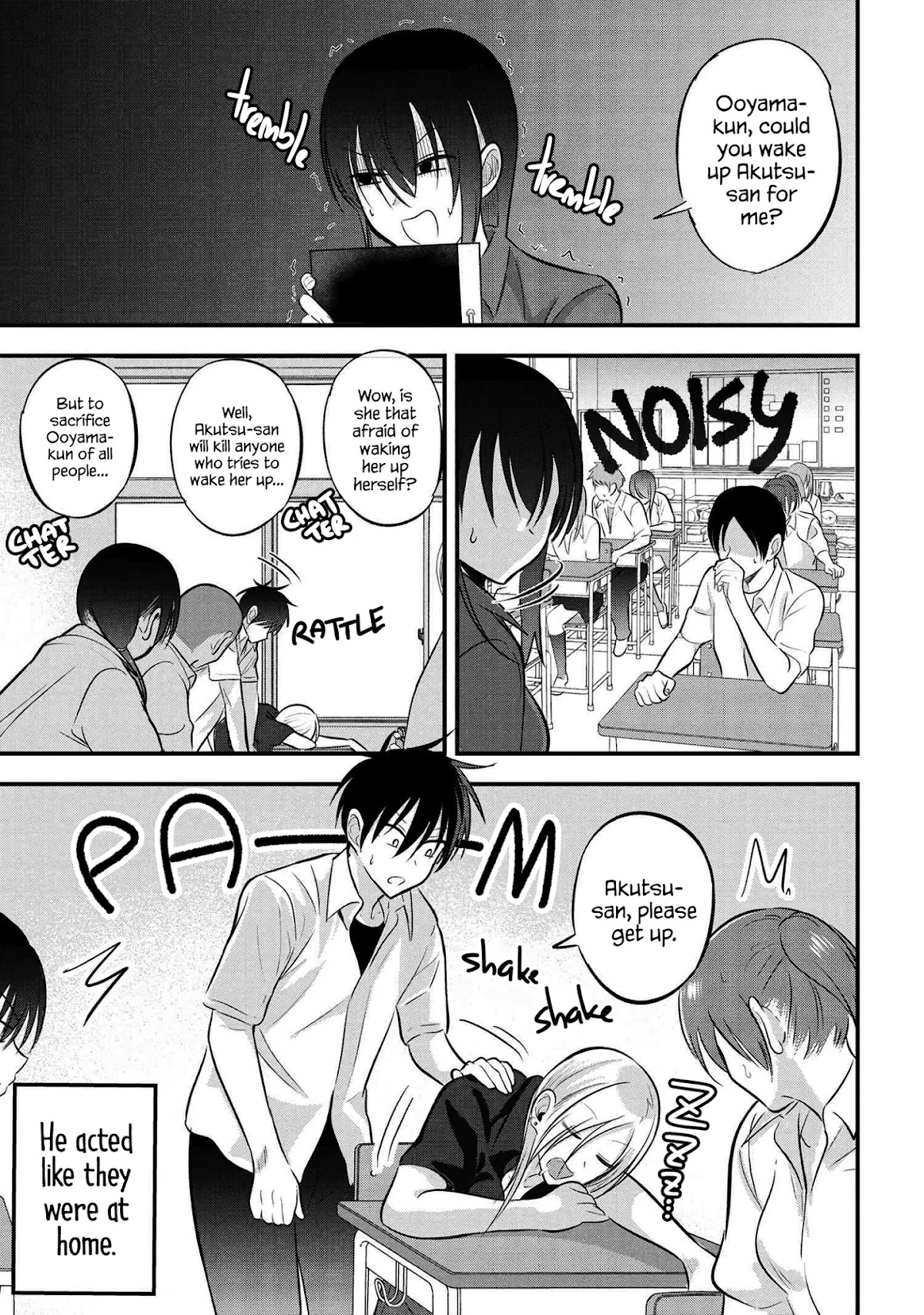 Please Go Home, Akutsu-san! Chapter 63 page 1 - Chapter 63