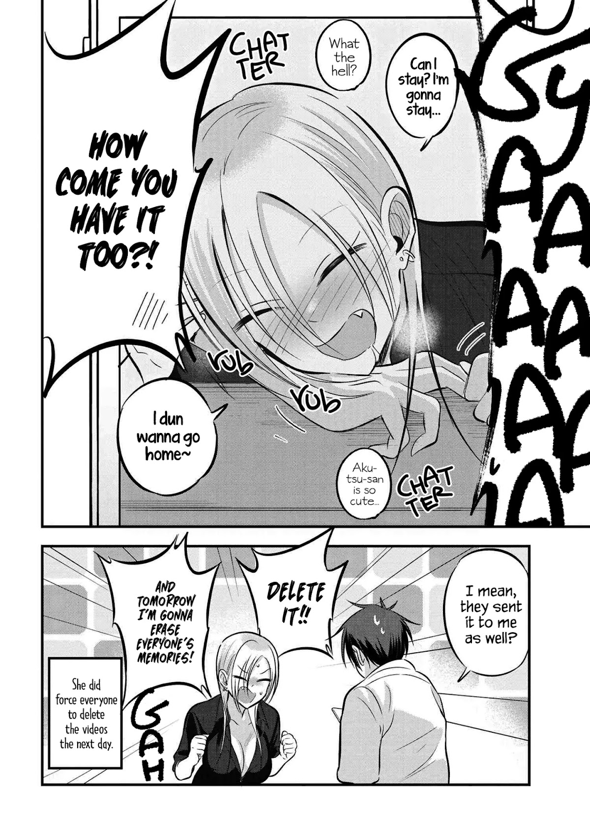 Please Go Home, Akutsu-san! Chapter 63 page 6 - Chapter 63