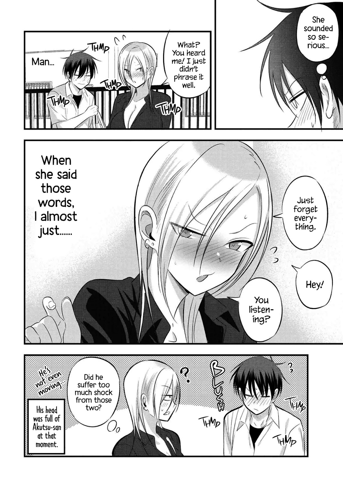 Please Go Home, Akutsu-san! Chapter 66 page 8 - Chapter 66