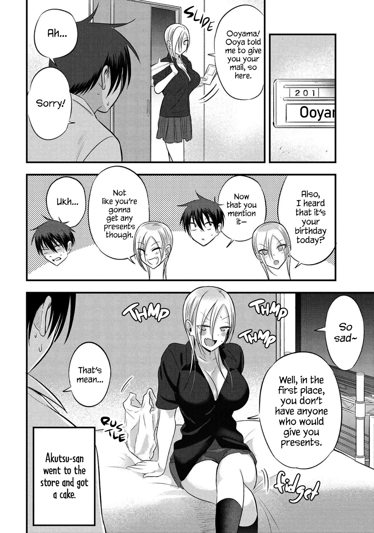 Please Go Home, Akutsu-san! Chapter 68 page 3 - Chapter 68