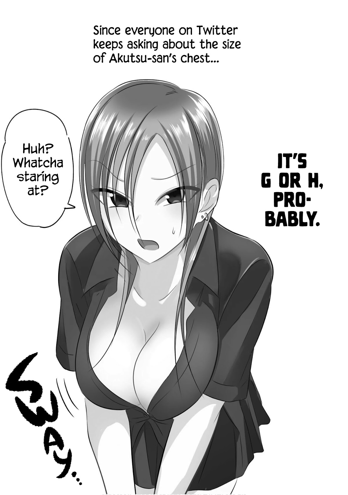 Please Go Home, Akutsu-san! Chapter 69.3 page 2 - Chapter 69.3