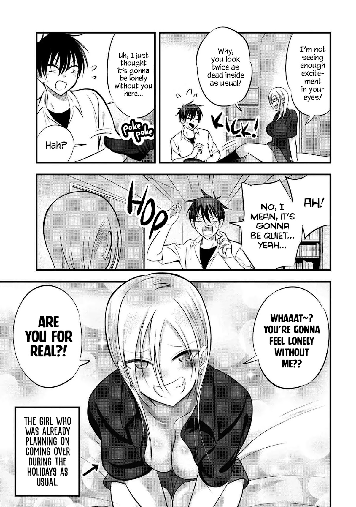 Please Go Home, Akutsu-san! Chapter 69 page 3 - Chapter 69