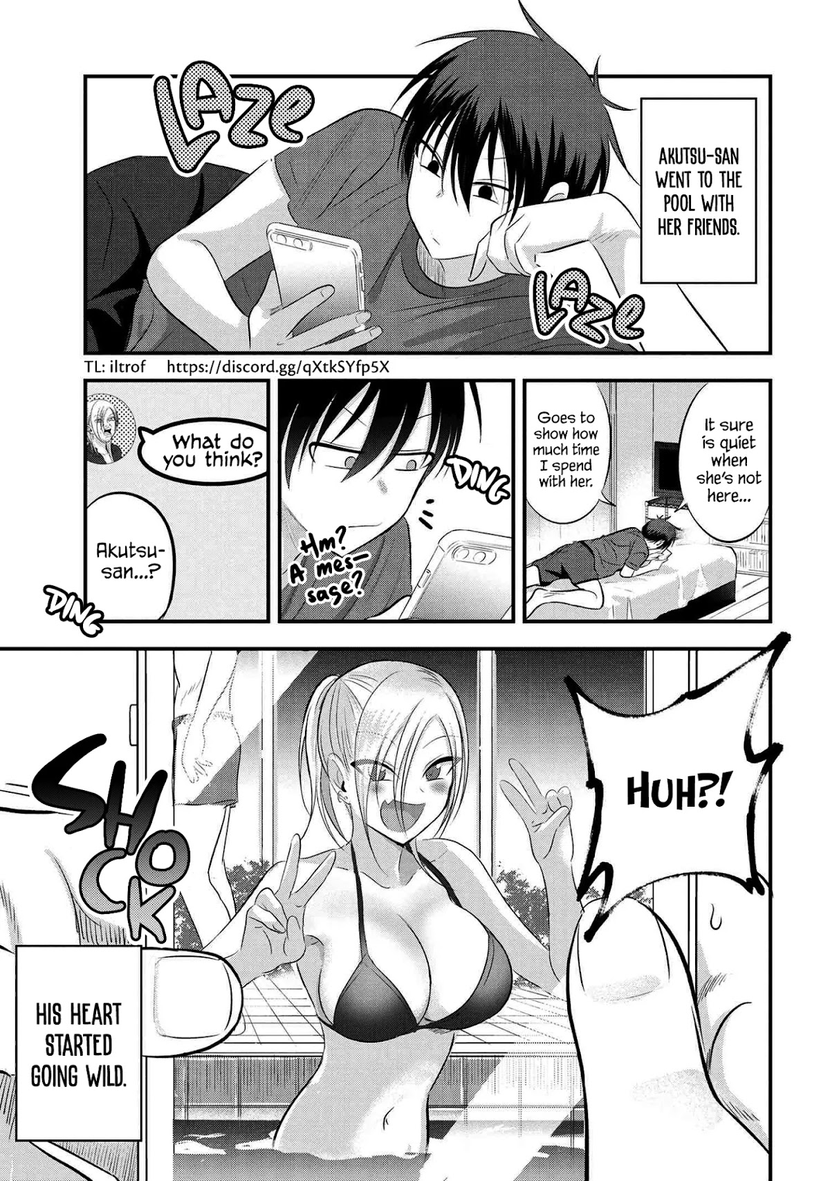 Please Go Home, Akutsu-san! Chapter 75 page 1 - Chapter 75