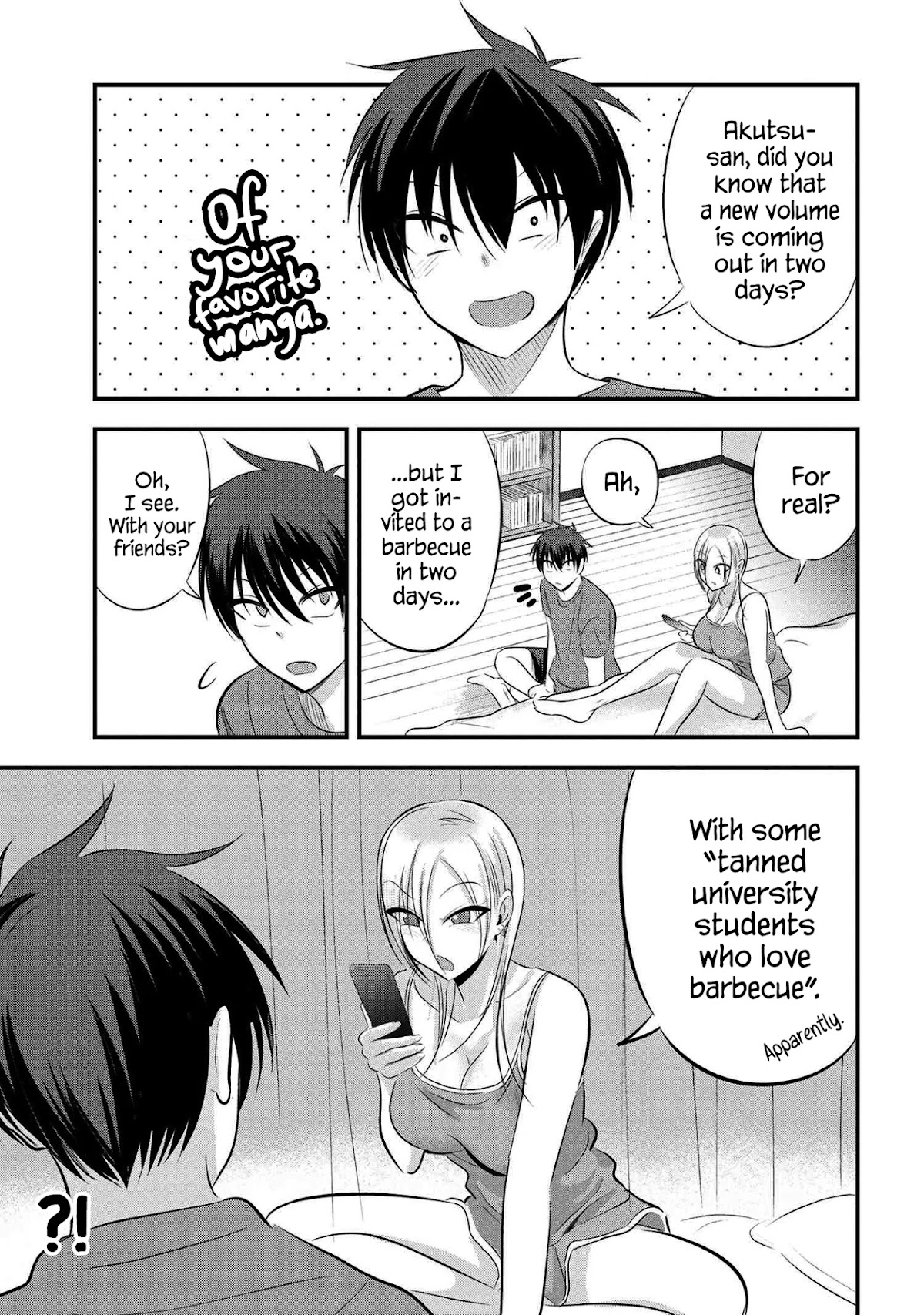Please Go Home, Akutsu-san! Chapter 76 page 1 - Chapter 76