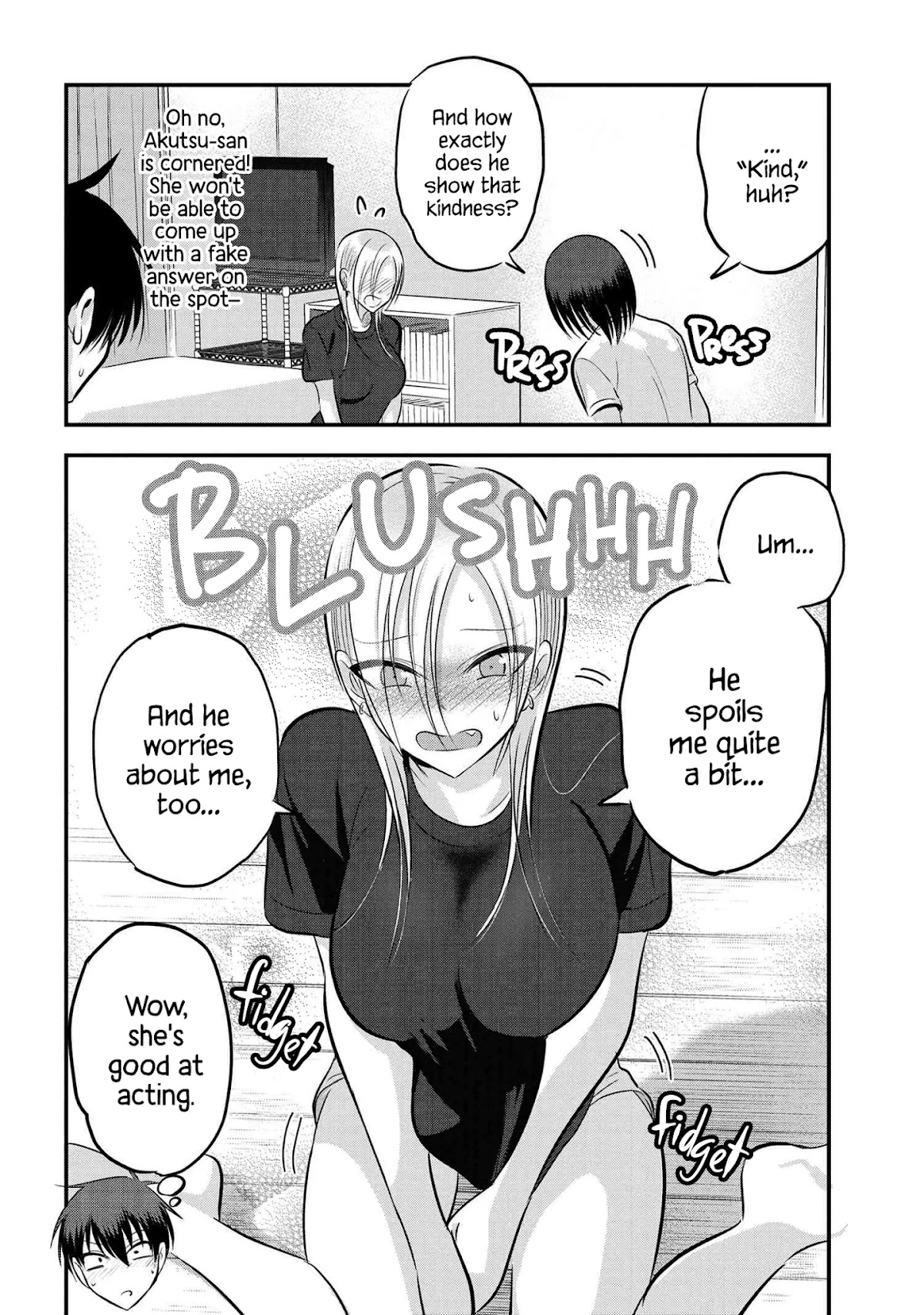 Please Go Home, Akutsu-san! Chapter 82 page 6 - Chapter 82