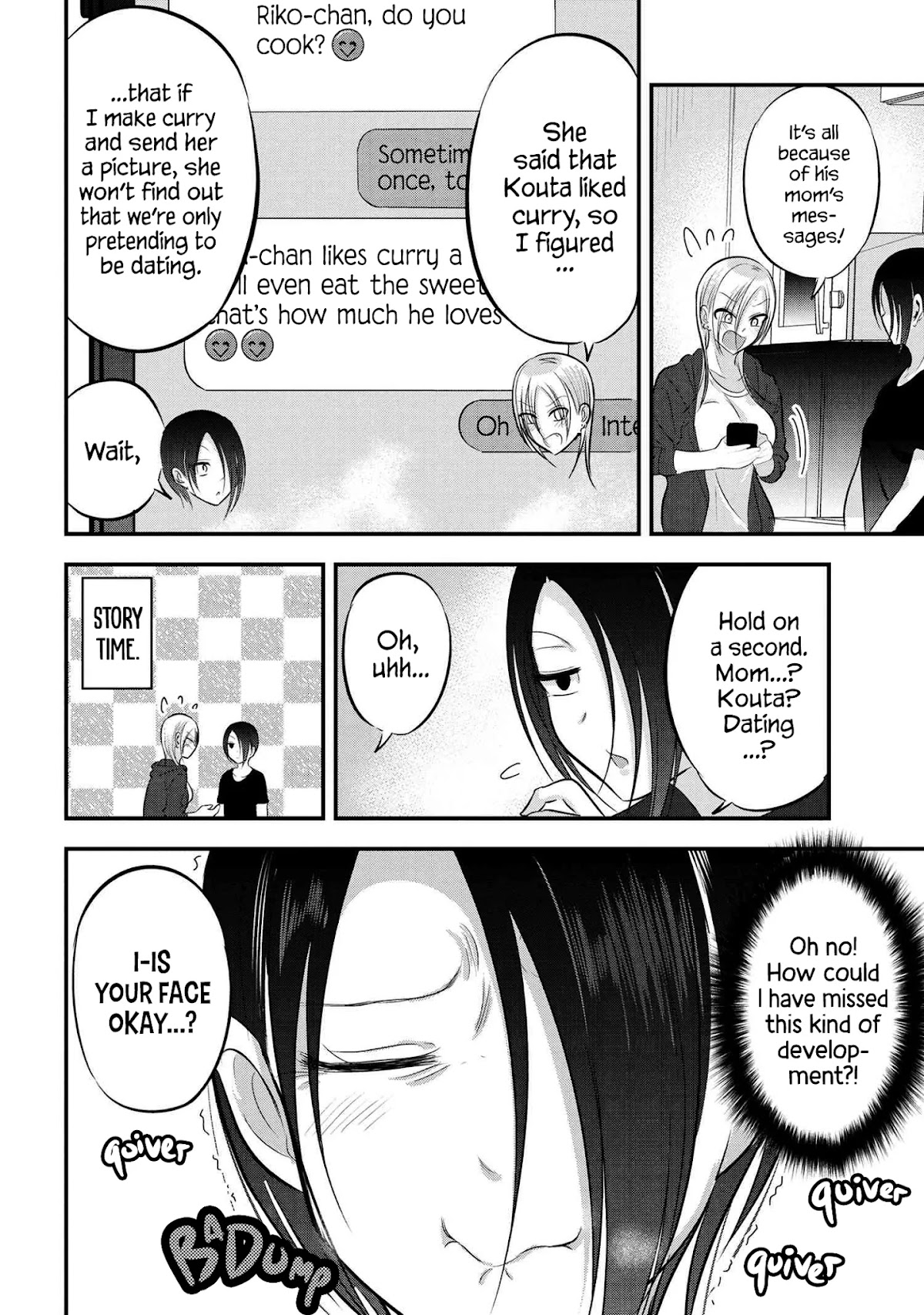Please Go Home, Akutsu-san! Chapter 84 page 2 - Chapter 84