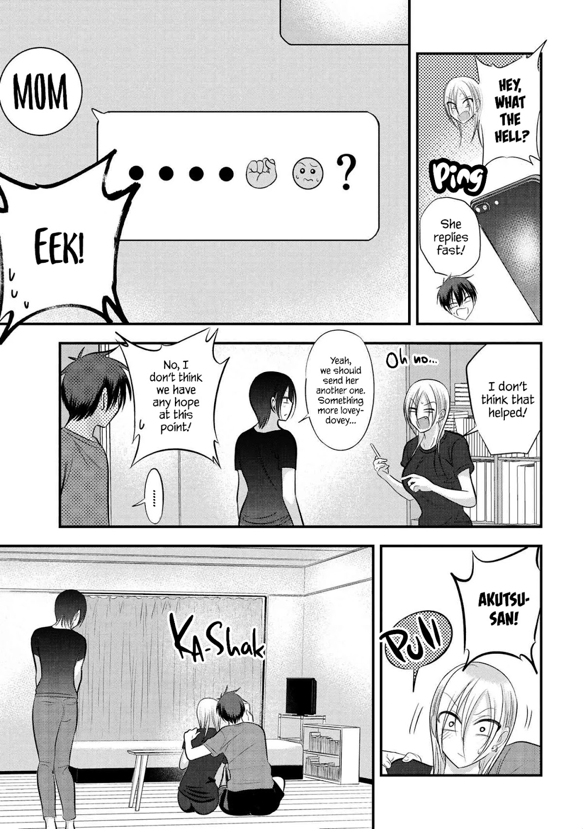 Please Go Home, Akutsu-san! Chapter 85 page 7 - Chapter 85