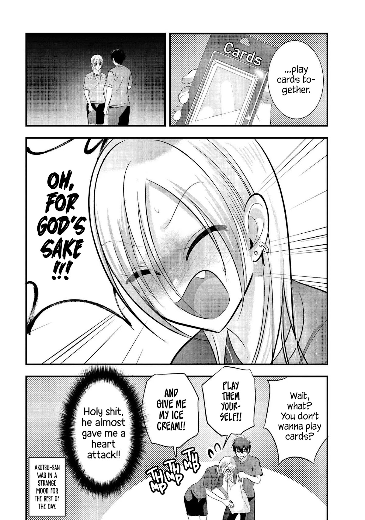 Please Go Home, Akutsu-san! Chapter 87 page 8 - Chapter 87