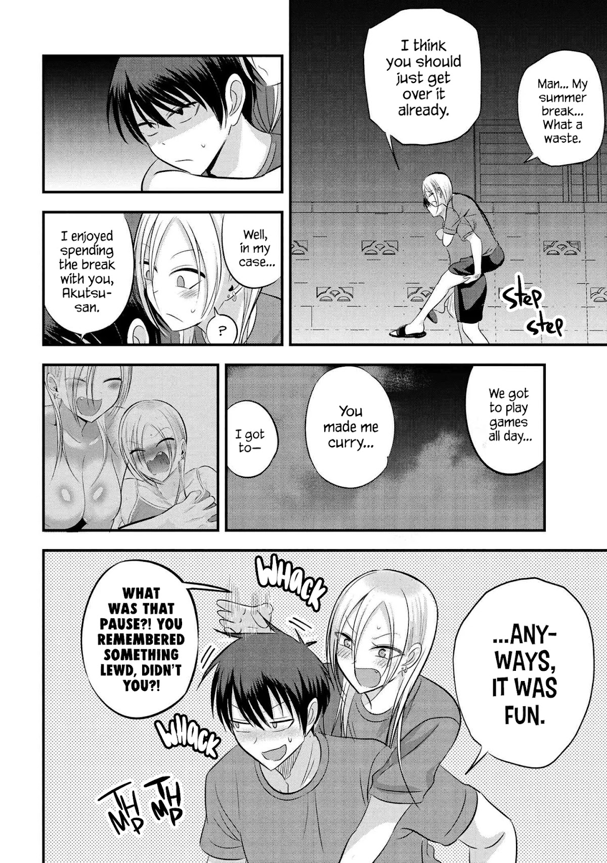 Please Go Home, Akutsu-san! Chapter 88 page 4 - Chapter 88