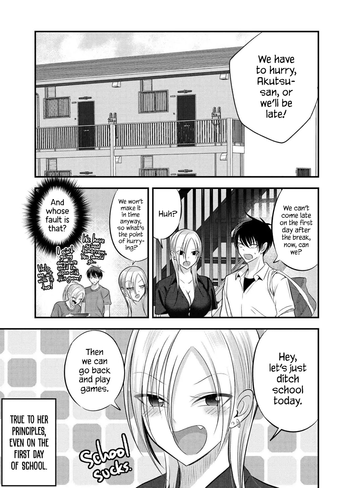 Please Go Home, Akutsu-san! Chapter 89 page 1 - Chapter 89