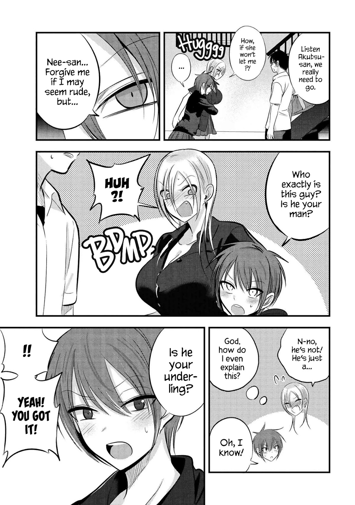 Please Go Home, Akutsu-san! Chapter 90 page 3 - Chapter 90