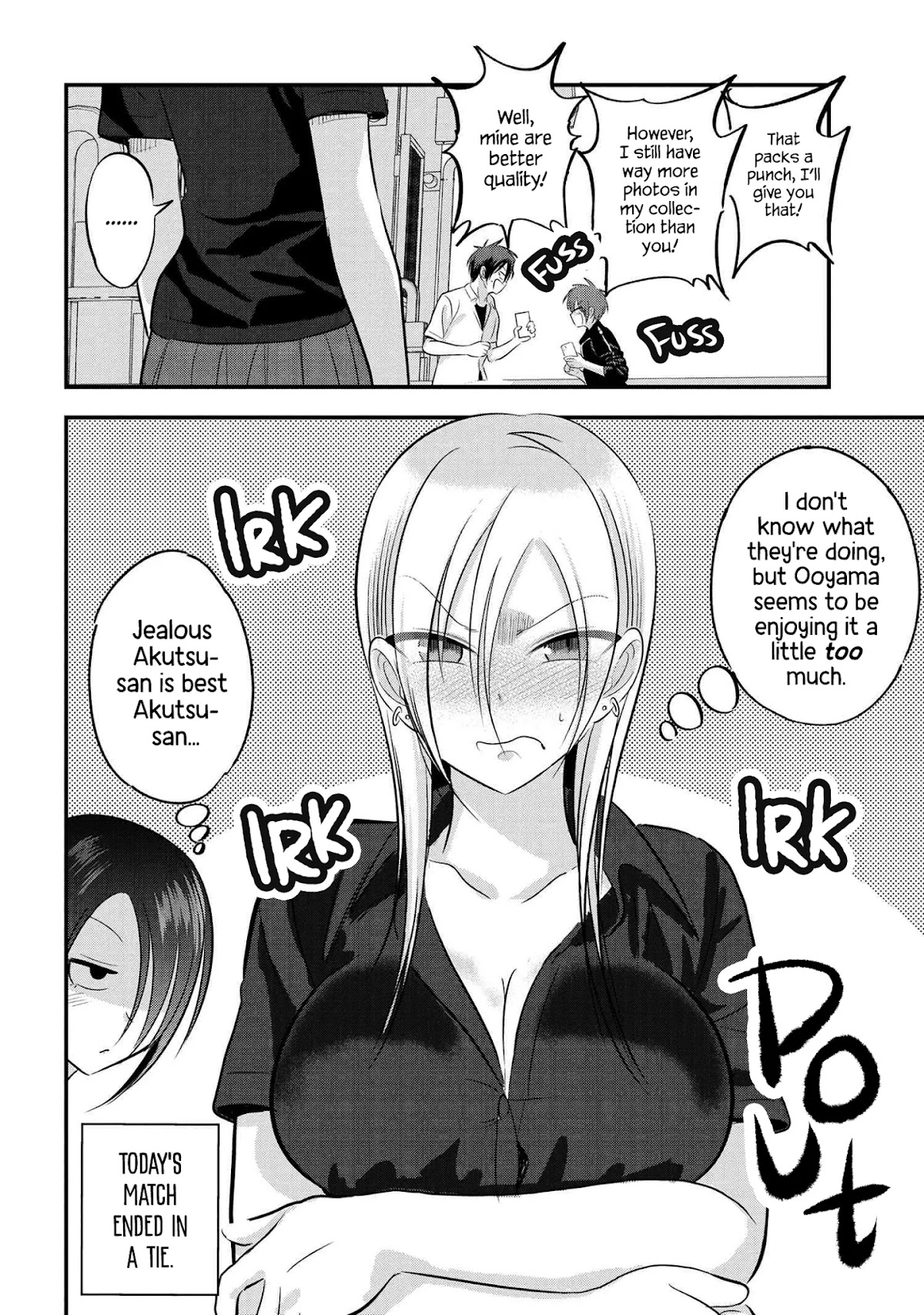 Please Go Home, Akutsu-san! Chapter 91 page 8 - Chapter 91