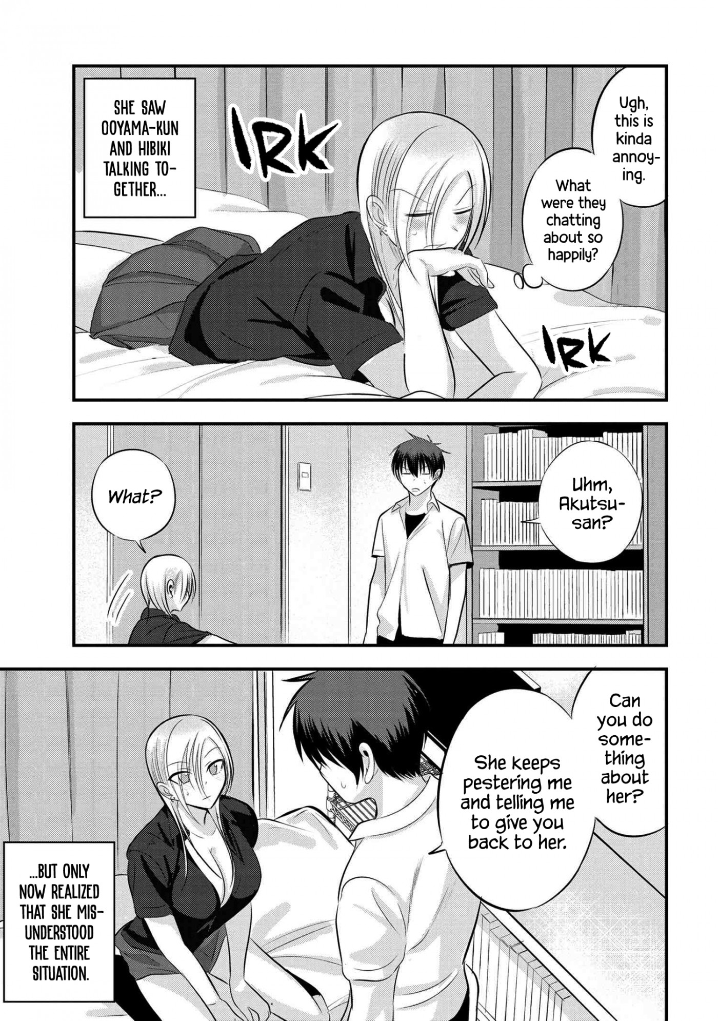 Please Go Home, Akutsu-san! Chapter 92 page 1 - Chapter 92