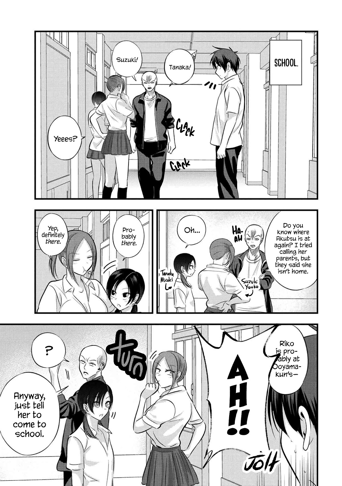 Please Go Home, Akutsu-san! Chapter 95 page 1 - Chapter 95