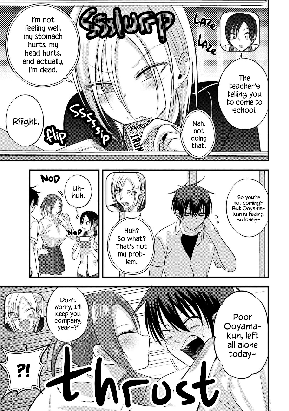Please Go Home, Akutsu-san! Chapter 95 page 3 - Chapter 95