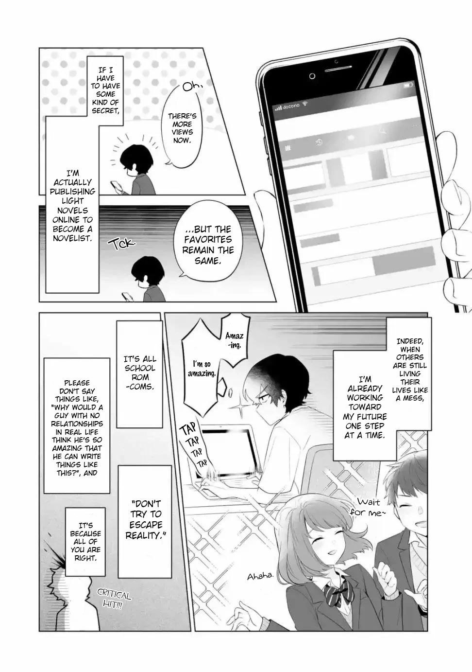 Please Leave Me Alone (For Some Reason, She Wants to Change a Lone Wolf's Helpless High School Life.) Chapter 1 page 12 - Chapter 1: A Loner Can't Make Friends Even After Going Back, Right?