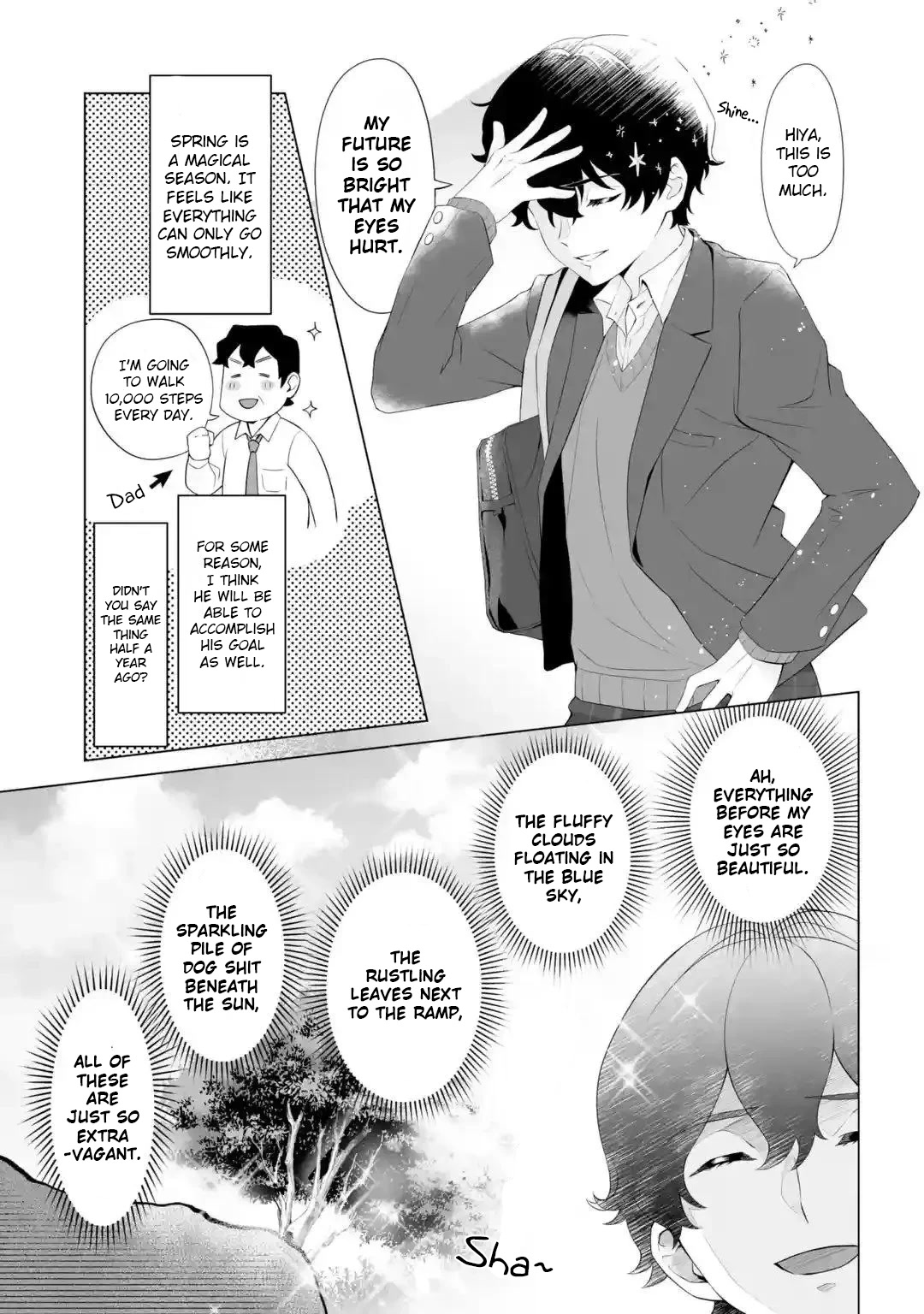 Please Leave Me Alone (For Some Reason, She Wants to Change a Lone Wolf's Helpless High School Life.) Chapter 1 page 3 - Chapter 1: A Loner Can't Make Friends Even After Going Back, Right?