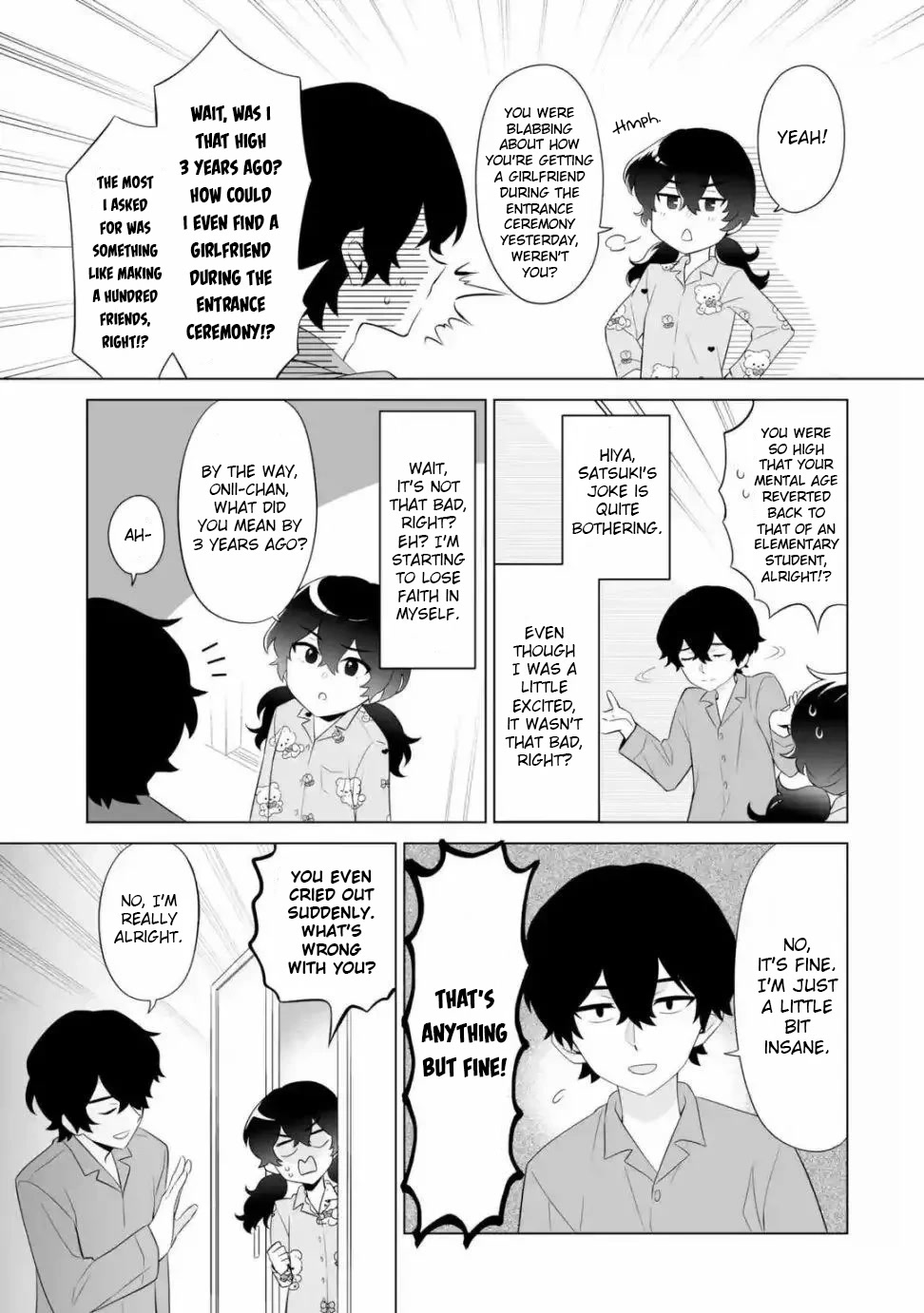 Please Leave Me Alone (For Some Reason, She Wants to Change a Lone Wolf's Helpless High School Life.) Chapter 1 page 31 - Chapter 1: A Loner Can't Make Friends Even After Going Back, Right?