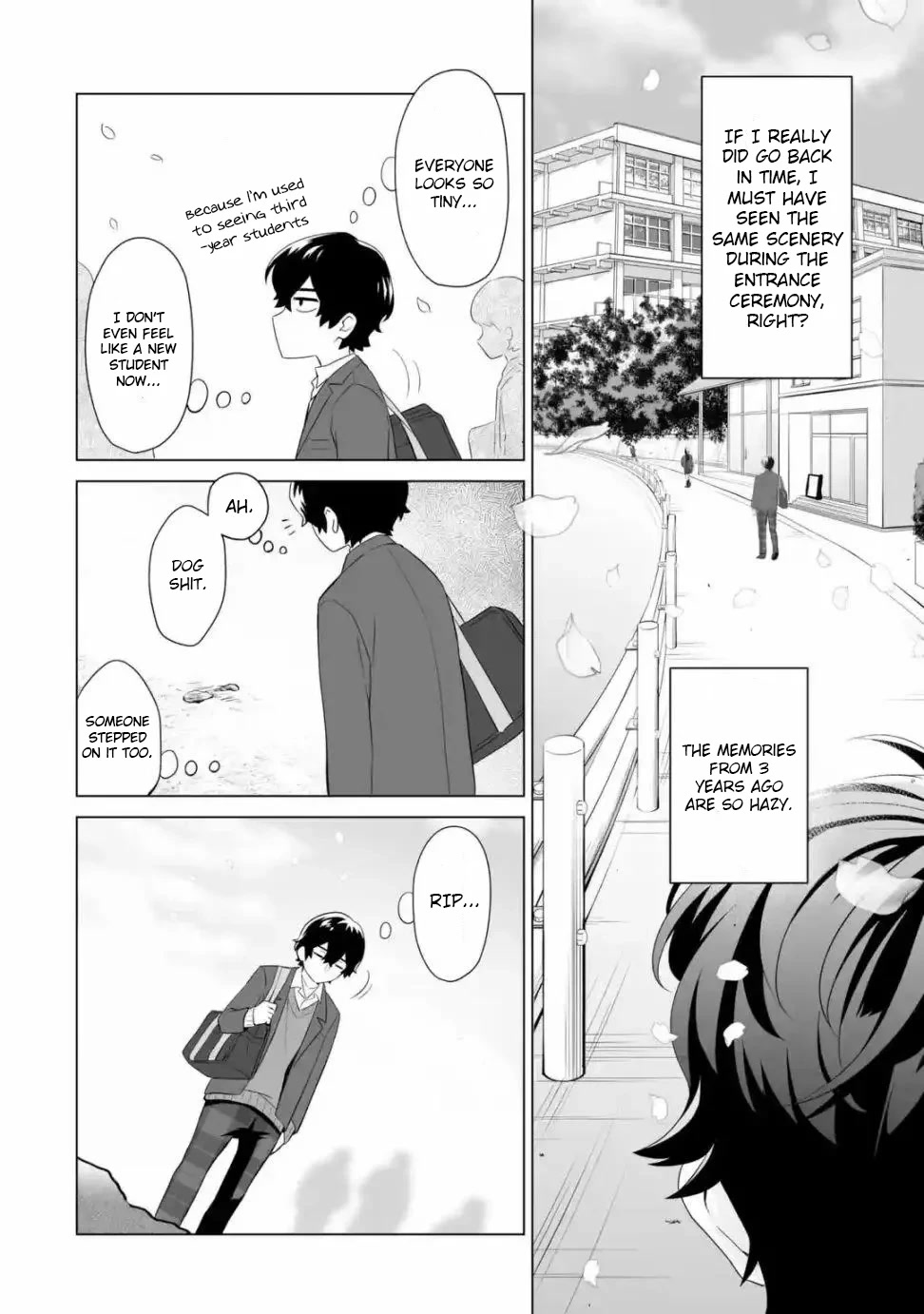 Please Leave Me Alone (For Some Reason, She Wants to Change a Lone Wolf's Helpless High School Life.) Chapter 1 page 34 - Chapter 1: A Loner Can't Make Friends Even After Going Back, Right?
