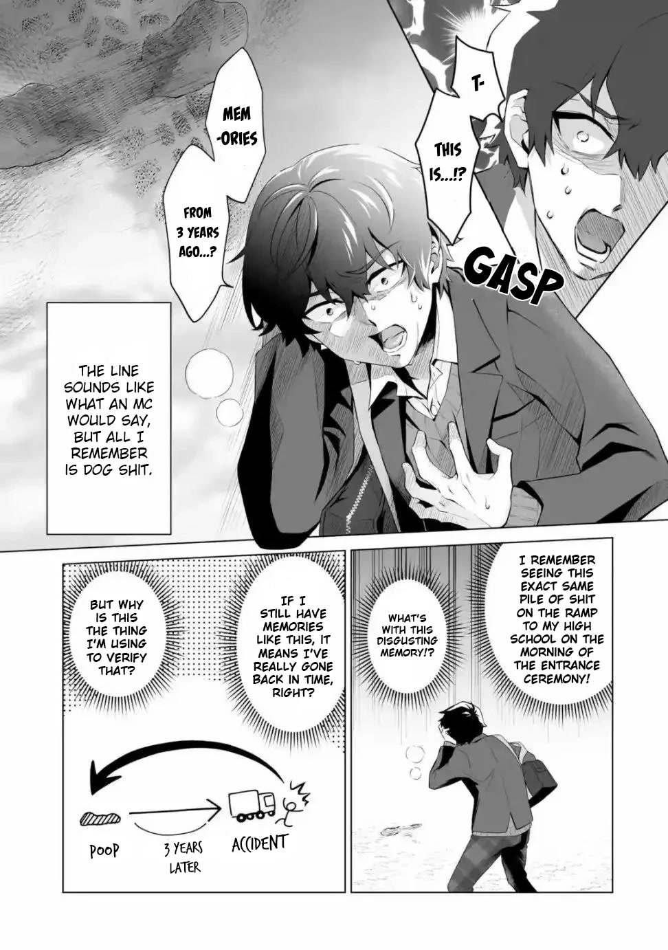 Please Leave Me Alone (For Some Reason, She Wants to Change a Lone Wolf's Helpless High School Life.) Chapter 1 page 35 - Chapter 1: A Loner Can't Make Friends Even After Going Back, Right?