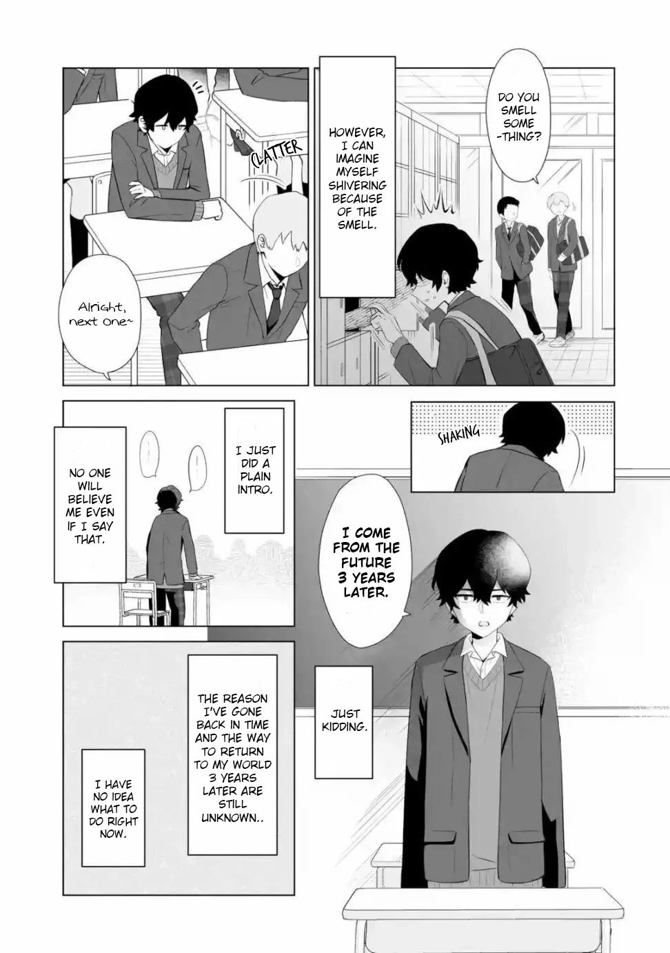 Please Leave Me Alone (For Some Reason, She Wants to Change a Lone Wolf's Helpless High School Life.) Chapter 1 page 37 - Chapter 1: A Loner Can't Make Friends Even After Going Back, Right?
