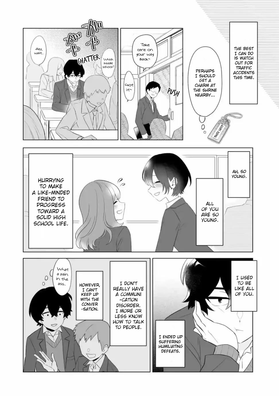 Please Leave Me Alone (For Some Reason, She Wants to Change a Lone Wolf's Helpless High School Life.) Chapter 1 page 38 - Chapter 1: A Loner Can't Make Friends Even After Going Back, Right?