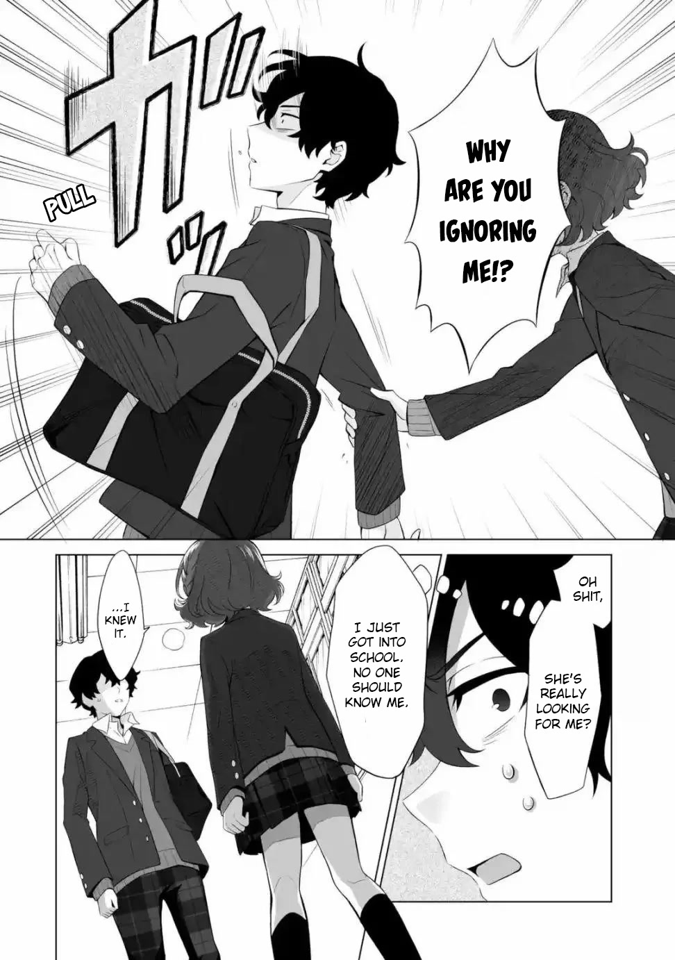 Please Leave Me Alone (For Some Reason, She Wants to Change a Lone Wolf's Helpless High School Life.) Chapter 1 page 42 - Chapter 1: A Loner Can't Make Friends Even After Going Back, Right?