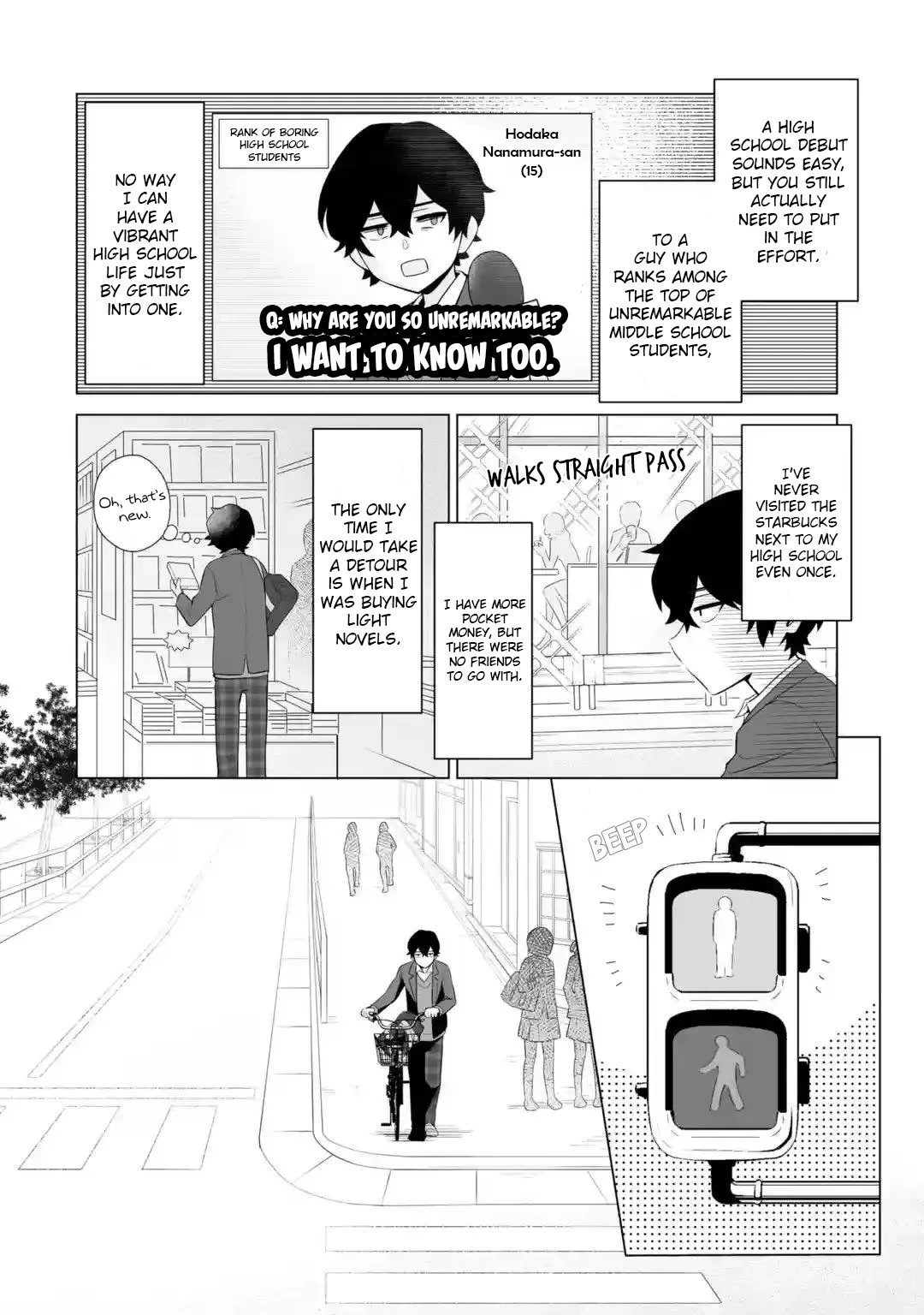 Please Leave Me Alone (For Some Reason, She Wants to Change a Lone Wolf's Helpless High School Life.) Chapter 1 page 8 - Chapter 1: A Loner Can't Make Friends Even After Going Back, Right?