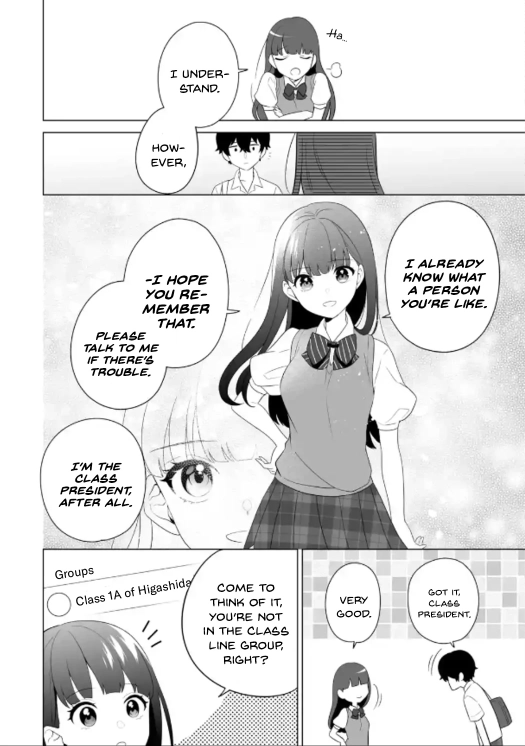 Please Leave Me Alone (For Some Reason, She Wants to Change a Lone Wolf's Helpless High School Life.) Chapter 10 page 16 - Chapter 10: Mashiro Shiramine Spoke to Me Again